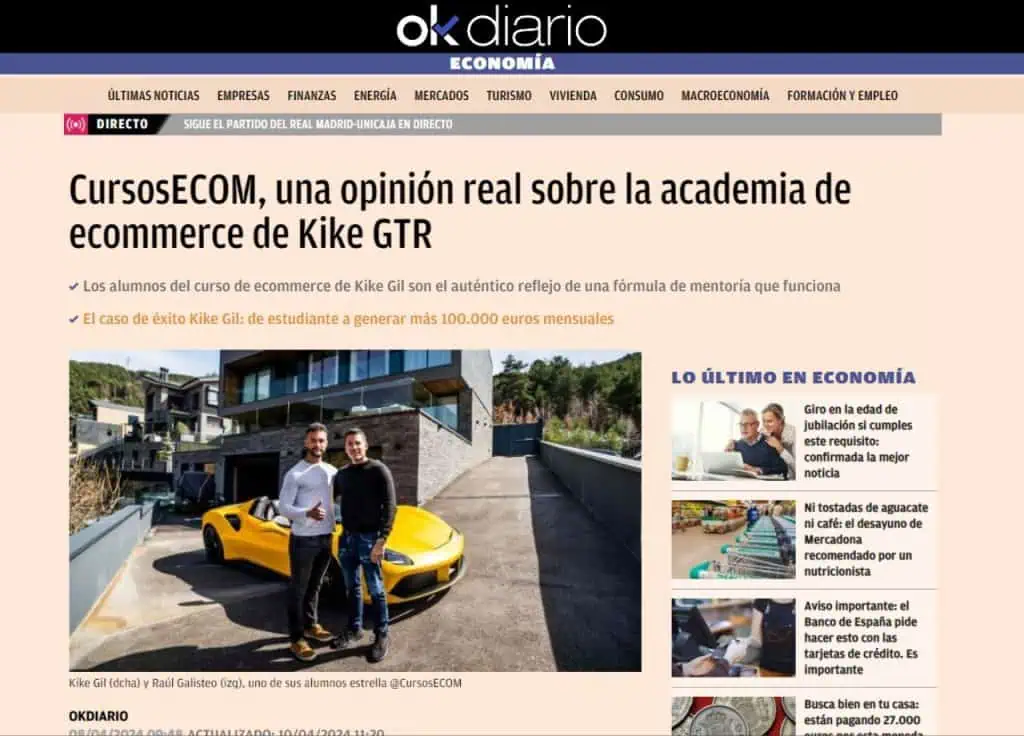 IMG CursosECOM, una opinión real sobre la academia de ecommerce de Kike GTR